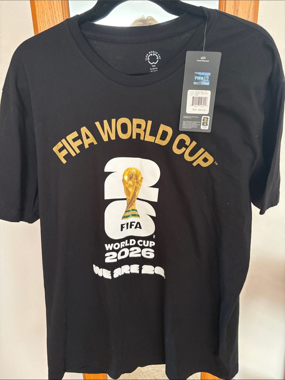 FIFA World Cup 2026 Graphic Tee - Black